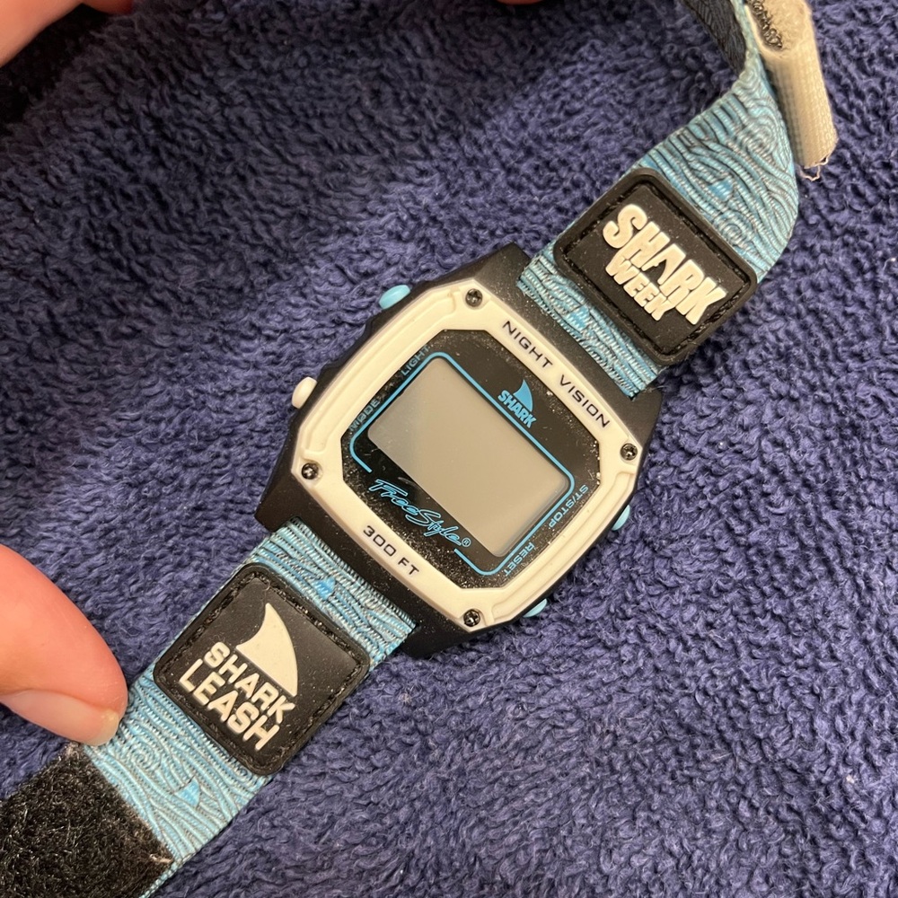 Freestyle Shark Leash Digital Watch - Black and Blue